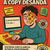 Quando a pizza pesa no olho, a copy desanda. . Un proyecto de Publicidad, Comunicación, Cop, writing, Stor y telling de Tábata Ribeiro - 22.07.2025