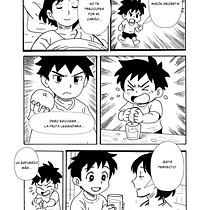 Jugo de Naranja. Comic, Digital Illustration, Drawing, Traditional illustration, Ink Illustration, Manga, Narrative, Stor, and board project by paloma_vilches - 07.22.2025