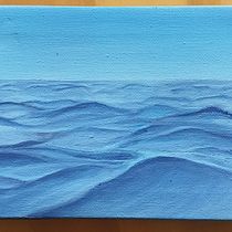Olas edihumo. Oil Painting, and Painting project by Edison Hurtado Morales - 07.23.2025