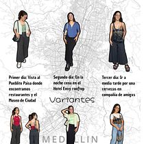 Un viajecito a Medellin . Design, and Fashion Design project by Isabella - 07.24.2025