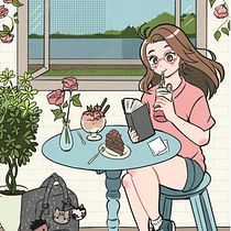 Puerto Varas. Character Design, Digital Drawing, Digital Illustration, Traditional illustration, and Manga project by Pía Isidora Leyton Marín - 07.24.2025