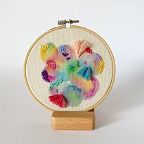 My final project for the course Emroidery and Watercolor Basic Techniques. Un progetto di Ricamo, Pittura, Pittura ad acquerello e Textile Design di Anastasia Papathanaki - 24.07.2025