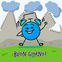 Buon giorno!. Traditional illustration, and Digital Illustration project by Michiko Amano - 07.25.2025