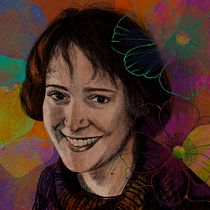 Retrato. Vector Illustration, Portrait Drawing, and Digital Illustration project by Isabel Noemi de Faro Coelho - 07.25.2025