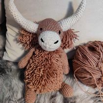 Marja the highland cow. Crochet project by bodil_eden - 07.25.2025