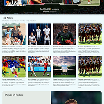 Futbol. Digital Design, App Design, Mobile Design, UX / UI, Web Design, and Digital Product Design project by aniketmanna - 07.25.2025