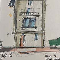 Proyecto final . Architectural Illustration, Drawing, Ink Illustration, Sketchbook, and Sketching project by alvarolopezlorenzo - 07.26.2025