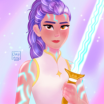 Retrato estilo cartoon. Character Design, Digital Drawing, Digital Illustration, and Digital Painting project by Clara Mora - 07.26.2025