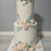 Wedding cake . Design, DIY, Arts, and Crafts project by amandinecakedesign - 07.26.2025