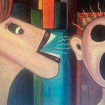 moth of love. Un proyecto de Bellas Artes, Diseño, Ilustración tradicional, Pintura, Creatividad, Creatividad con niños y Sketchbook de adventuresoul - 26.07.2025