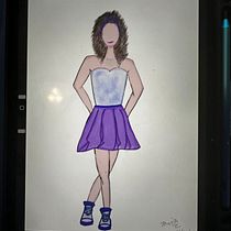 Project for Fashion Sketch Illustration. Sketching, Digital Drawing, Fashion Design, Traditional illustration, and Fashion Illustration	 project by amirapla - 07.27.2025