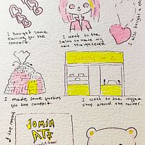 Diario ilustrado: una práctica diaria y consistente. Fine Arts, Sketching, Creativit, Drawing, Sketchbook, and Mindfulness project by Lucía Durán - 07.27.2025