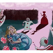 La llegada de la reina . Un proyecto de Dibujo digital, Ilustración digital e Ilustración editorial de Ayahiz Mejía - 28.07.2025