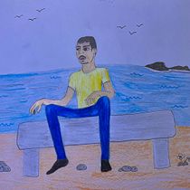 Exploración del cuerpo. Un projet de Conception de personnages, Dessin, Illustration traditionnelle, Dessin au cra , et on de César Campos García - 28.07.2025
