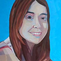 Emocion I. Fine Arts, Oil Painting, and Painting project by Katherine Cordoba - 07.28.2025
