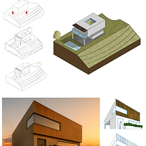 Casa Las Cumbres Ein Projekt aus dem Bereich Architektonische Illustration, Architektur, Digitale Architektur, Digitale Illustration und Skizzenentwurf von Manuel Ignacio Sicairos Gallegos - 29.07.2025