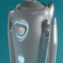 Introducción a blender Robot Ein Projekt aus dem Bereich Design von Figuren, Produktdesign, Motion Graphics und 3-D-Modellierung von Cesar E. Estrada Velasco - 29.07.2025