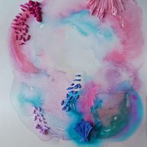 Bordado y acuarela. Un progetto di Ricamo, Pittura, Pittura ad acquerello e Textile Design di maribel_gl_casi - 29.07.2025
