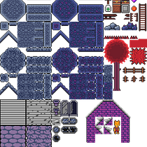 Weird Cave Tileset. Un progetto di Animazione 2D, Animazione 3D, Sviluppo di videogiochi, Progettazione di videogiochi, Pixel art e Videogiochi di enzomaurelli98 - 30.07.2025
