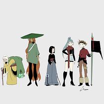 Assassin - Manga project. Un progetto di Animazione, Character design, Illustrazione tradizionale, Videogiochi, Progettazione di videogiochi, Manga e Fumetto di Camila Fernandez - 30.07.2025