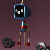 ROBOT Ein Projekt aus dem Bereich Design von Figuren, Produktdesign, Motion Graphics und 3-D-Modellierung von lixiaoye2004 - 30.07.2025