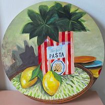 Perfect pasta  Ein Projekt aus dem Bereich Farbenlehre, Bildende Künste, Gouachemalerei und Malerei von Kriséven Campana - 30.07.2025