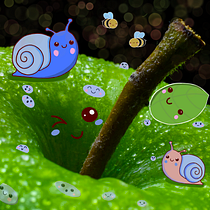 Kawaii Apple  Ein Projekt aus dem Bereich Design von Figuren, Digitale Illustration und Manga von m_hare - 31.07.2025