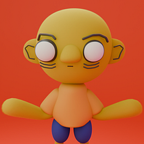3D KAWAII PERSONAJE Ein Projekt aus dem Bereich 3-D-Modellierung, Design von Figuren, Digitale Illustration, Traditionelle Illustration und Manga von Mateo Quesada - 31.07.2025