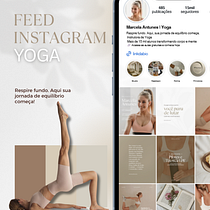 FEED INSTAGRAM YOGA Ein Projekt aus dem Bereich Digitales Design, Grafikdesign, Instagram, Marketing und Social Media von Fabiana Rodrigues - 01.08.2025