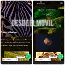 web par mis fotografias Ein Projekt aus dem Bereich Webentwicklung, Webdesign, Informatik, UX / UI, No-Code-Entwicklung und Digitales Produktdesign von goldmufasa - 01.08.2025