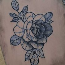 Peonia puntillismo Ein Projekt aus dem Bereich Tattoodesign, Traditionelle Illustration und Botanische Illustration von Emmanuel Ayala - 01.08.2025