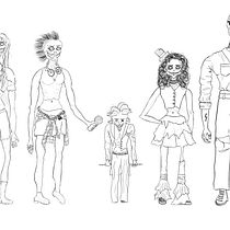 Tempo Morto Ein Projekt aus dem Bereich Animation, Design von Figuren, Traditionelle Illustration, Videospiele und Design für Videospiele von alberto_guijarro_lom - 01.08.2025