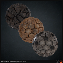 Material de Pavimento de Piedras Procedural Ein Projekt aus dem Bereich 3D, 3-D-Modellierung und Videospiele von Silvio Exequiel Stefanucci - 01.08.2025