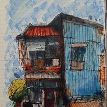 House in Tokyo Ein Projekt aus dem Bereich Architektonische Illustration, Zeichnung, Illustration mit Tinte, Sketchbook und Skizzenentwurf von Rami Nael - 04.08.2025