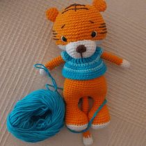 Tigre Ein Projekt aus dem Bereich Amigurumi, Art To, H, werk, Kreativität mit Kindern, Crochet und Weben von Olga DPM. - 04.08.2025
