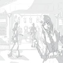 Ropa Japonesa 2000s Ein Projekt aus dem Bereich Skizzenentwurf, Zeichnung, Artistische Zeichnung, Digitale Illustration und Design von Figuren von natalia_2017_cat - 04.08.2025