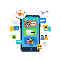 Abuelit@s conectados. Digital Marketing, Facebook Marketing, Growth Marketing, Instagram Marketing, Marketing, Mobile Marketing, Social Media, Creativit, Digital Drawing, Digital Design, and Web Design project by Blanca Esthela Carranza Ortega - 08.04.2025