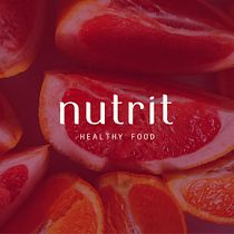 NUTRIT, HEALTHY FOOD. Br, ing, Identit, Art Direction, Logo Design, and Graphic Design project by Alma García Dáz - 08.06.2025
