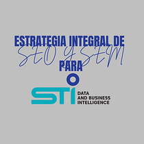 Estrategia integral de SEO y SEM para STI Datos. Growth Marketing, Marketing, Content Marketing, Digital Marketing, Mobile Marketing, Social Media, SEO, and SEM project by Michelle Mercedes Ubiera - 08.07.2025