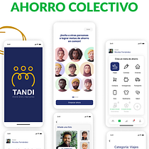 Tandi una app de ahorro. Digital Design, Mobile Design, UX / UI, and Web Design project by milagritosangeles597 - 08.07.2025
