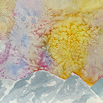 Acuarela experimental. Projekt z dziedziny  Sztuki piękne,  Malarstwo, Trad, c, jna ilustracja i Malowanie akwarelą użytkownika Ana Pradilla Hernández - 07.08.2025
