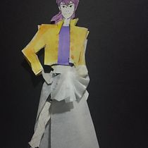 Dark pop. Collage, Fashion Illustration	, Sketching, and Traditional illustration project by segoju1o - 08.09.2025