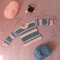 Quiet Flower. Crochet, Fashion Design, Fiber Arts, and Textile Design project by valentinapchein - 08.09.2025