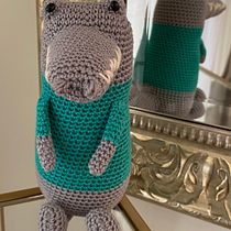 Cocodrilo a crochet.. Amigurumi, Arts, Crafts, Crochet, DIY, Fiber Arts, Textile Design, To, and Design project by Rosa Angélica Navarro Ayala - 08.10.2025