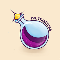 Na Misticas. Br, ing e Identidade, Design, Design de logotipo, Design gráfico, Desenho tipográfico, e Tipografia projeto de Tamiris Souza - 10.08.2025