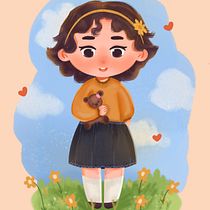 Proyecto del curso. Character Design, Children's Illustration, Digital Drawing, Digital Illustration, Digital Painting, and Drawing project by Vanessa Guarin - 08.11.2025