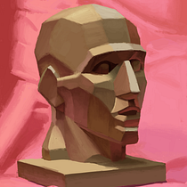 Bust study.. Fine Arts, Digital Drawing, Digital Illustration, Painting, and Digital Painting project by Gell Art - 08.12.2025