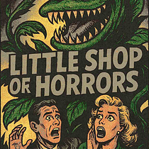 Little shop of horrors. Projekt z dziedziny  Manager art, st, czn, Strategia marki, Kreat, wność i  Projektowanie plakatów użytkownika Jenina Juson - 14.08.2025