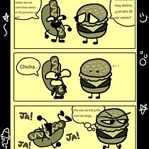 Gael (Hotdog y Hamburguesa). Un projet de B, e dessinée, Illustration traditionnelle, Stor, telling, Narration, Stor , et board de raberruezo23 - 15.08.2025