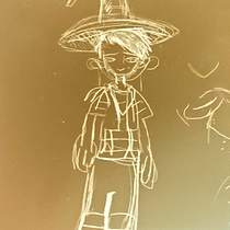 El viaje del Mago Evaristo y su caracol Turbo Trailer. Arts, Crafts, Creating with Kids, Editorial Design, Bookbinding, and Paper Craft project by Franco Cervi - 08.16.2025